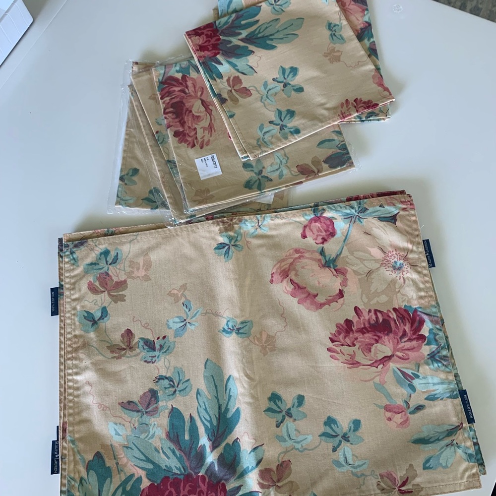 Ralph Lauren Placemats and Napkins